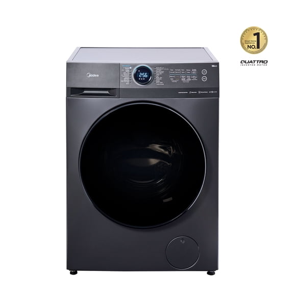 Lavasecadora Midea Carga Frontal 15/8 KG Titanio