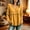 Yellow, variant on NominalSnug Tassel Tops for Women Fall Winter Long Sleeve Shirts V Neck Babydoll Loose Fit Blouses