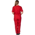 thumbnail image 2 of Two Piece Scrub Set (Red, Large), 2 of 2