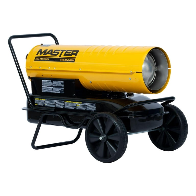 Master 140,000 BTU Kerosene/Diesel Forced Air Heater - Walmart.com