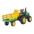 thumbnail image 4 of Jouet véhicule porteur tracteur avec remorque John Deere Ground Force de Peg Perego, 4 of 6