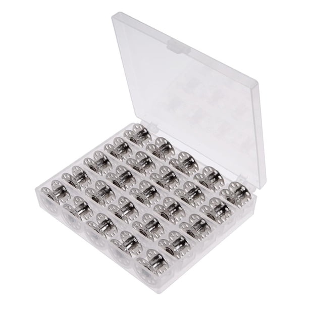 25 Uds Bobinas Bobinas Portátiles para Máquina Coser Doméstica para Máquina Coser