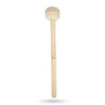 thumbnail image 3 of Mazo de tambor de percusión Jadeshay mazo de bombo duradero fieltro color beige A, 3 of 8