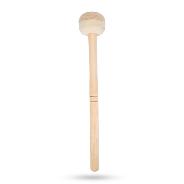 Mazo de fieltro, mazo de bombo duradero, mazo de batería, mazo de percusión, muy recomendado