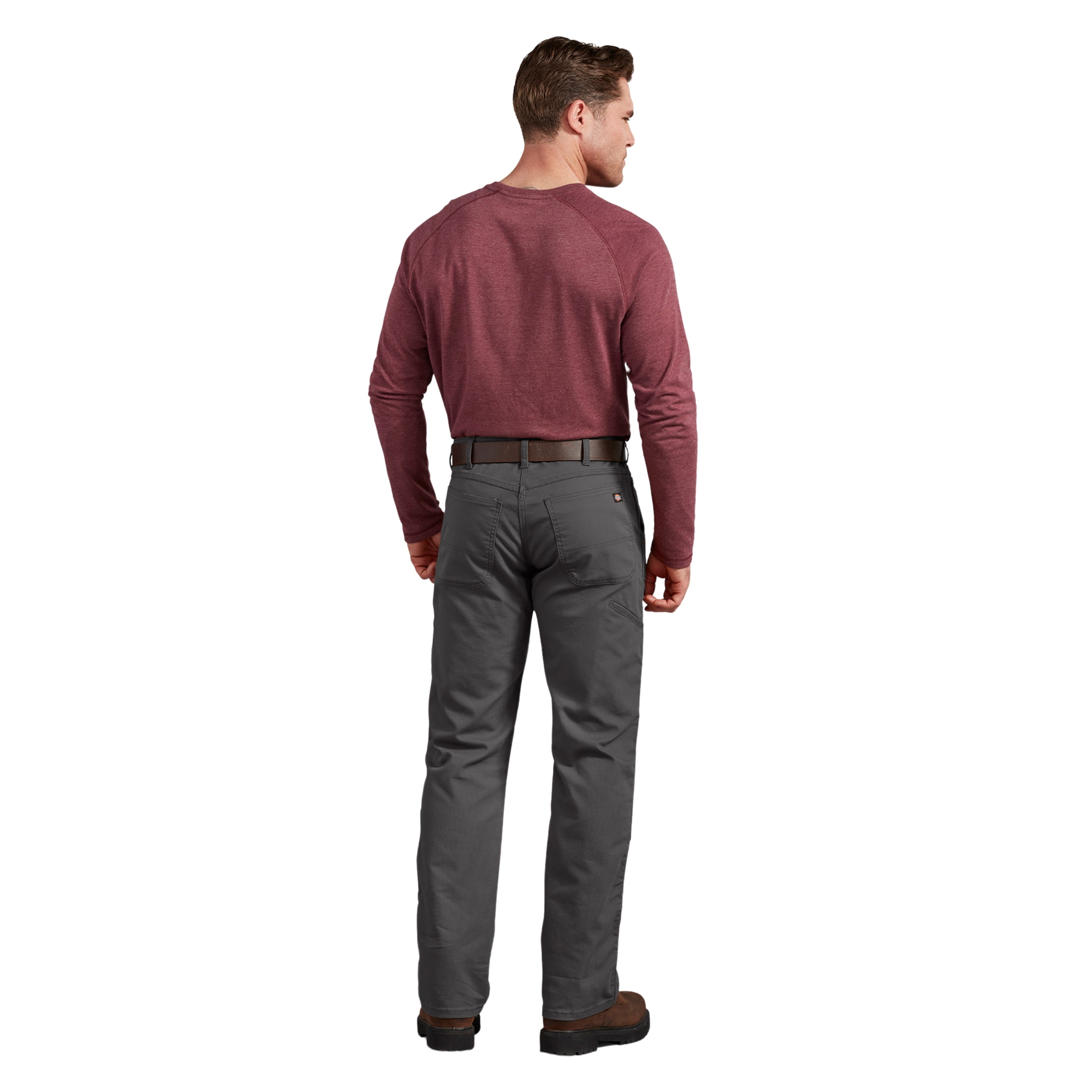 Dickies Men's FLEX Regular Fit Duck Double Knee Pants | Durable