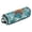 Clear and Deep Blue Water, variant on Hair Tools Storage with Heat Resistant Mat- Blue Printed Curling Iron Travel Bag/Flat Iron Case for Women