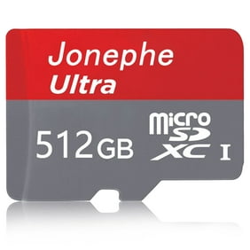 Jonephe Micro SD Card 512GB Flash Memory Card  Mini SD Card for Cameras,Dashcam,Computer & Tablet Pictures, Videos