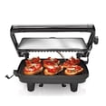 thumbnail image 1 of PARRILLA PARA PANINIS GOURMET HAMILTON BEACH 25460Z 1400 W Hamilton Beach 254/60, 1 of 5