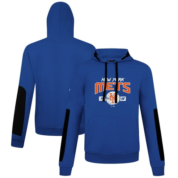 Men's Levelwear Royal New York Mets Bombay Pullover Hoodie