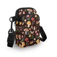 thumbnail image 3 of HELLHERO Bat Red Halloween Pattern Small Crossbody Purse Double Deck Daily Use Men, Women Shoulder Bags Women Adjustable Shoulder Strap, 3 of 7