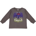 thumbnail image 3 of Inktastic Cutest Little Cryptid Mothman Boys or Girls Long Sleeve Toddler T-Shirt, 3 of 5