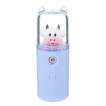 HOOWIFFY Small Quiet Cool Mist Humidifier Plastic Portable Air for Home Office Bedroom