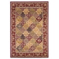 thumbnail image 1 of HomeRoots 352868 Tapis Rond en Polypropylène Rouge 7 Pi. 7 Po., 1 of 1