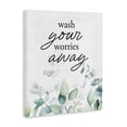 thumbnail image 2 of Stupell Industries French Country Wash Worries Away Herb Leaves Canvas Art, 16 x 20, by Lettered and Lined, 2 of 8