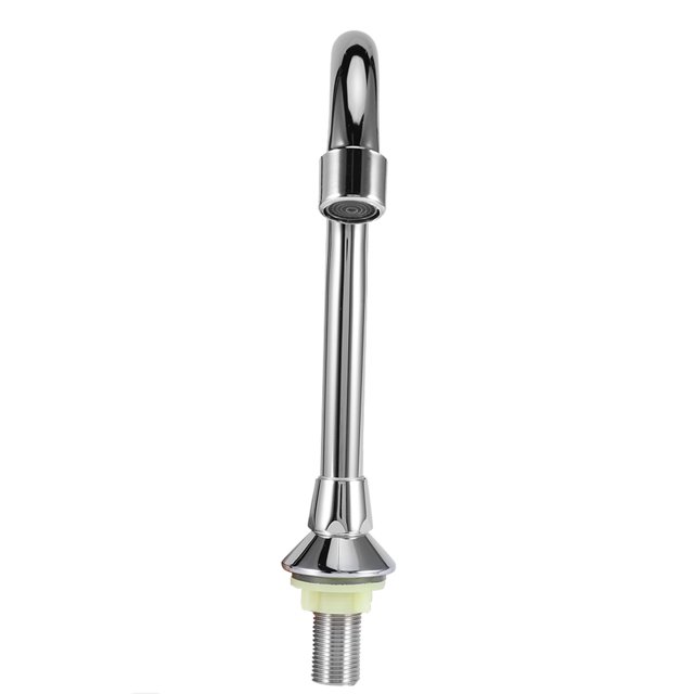 Convenient G1/2in Thread Low- Sink Tap, Basin Faucet, Food Factories For Hospitals Operating Rooms Hotel