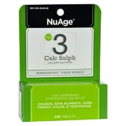 NuAge #3 Calc Sulph 6X 125 Tabs
