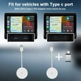 thumbnail image 7 of SOATUTO Wireless CarPlay Adapter for iPhone Dongle for Cars Convert Factory Wired CarPlay to Wireless CarPlay Online Update Plug&Play Auto-Connect Fit for Cars from 2015 iPhone iOS 13+ (White-Round), 7 of 7