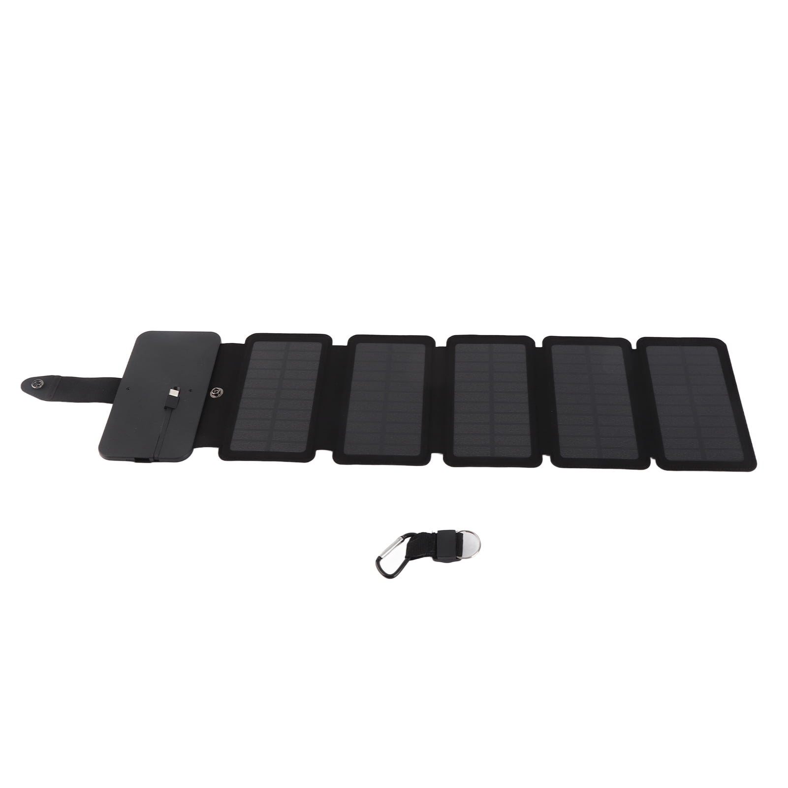 Outdoor Solar Panel, Foldable Portable Solar Panel, USB Output Port, Compass For Camping, With Elastic Strap, Suitable For Camping