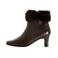 thumbnail image 3 of PEERAGE Tanya Bottines en Cuir Larges pour Femmes avec Fermeture Éclair, 3 of 6