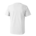 thumbnail image 2 of Ma Croix Men's Crew Neck T-Shirts Solid Short Sleeve Tee (Large, White), 2 of 5