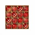 thumbnail image 2 of Beautynvta 16 Pcs Christmas Balls Set, 2.36'' Glitter Matte Painted Christmas Ball Ornaments Shatterproof Christmas Ornaments Set for Xmas Tree Party Decorations, 2 of 2