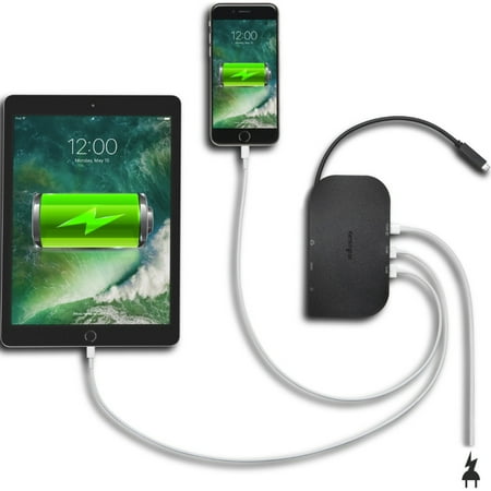 Kensington - USB-C Mobile Docking Station - Black