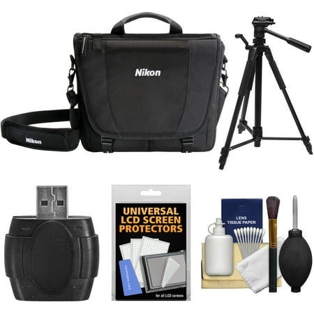 Nikon 17007 DSLR Camera Courier Bag with Tripod + Kit for D3200, D3300, D5300, D5500, D7100, D7200, D610, D750, D810 Nikon 17007 DSLR Camera Courier Bag with Tripod + Kit for D3200, D3300, D5300, D5500, D7100, D7200, D610, D750, D810