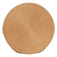 thumbnail image 2 of Pemberly Row Contemporary Bohemian Honey Scallop Rattan Coffee Table, 2 of 7
