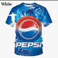 thumbnail image 4 of Camiseta De Verano Con Estampado 3d Pepsi Casual Manga Corta Para Hombres, 4 of 4