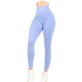 thumbnail image 1 of Legging de mujer MALABIS TEXTURIZADO AZUL CLARO estilo PUSH UP unitalla, 1 of 5