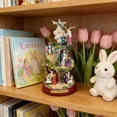 thumbnail image 5 of Easter Themed Resin Sculpture, Warm and Bright Holiday Art Piece for Mantel and Table Display, Collectible Decorative Gift for Spring Celebrations, 5 of 6