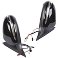 thumbnail image 5 of GELUOXI 2Pcs Front Crossview Mirror Assembly for Mercedes-Benz C-Class Sedan 2012-2020 Black, 5 of 12