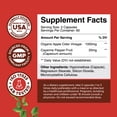 thumbnail image 4 of Natures Craft Extra Strength Apple Cider Vinegar Capsules for Gut Health & Detox Pills, 120 Count, 4 of 9