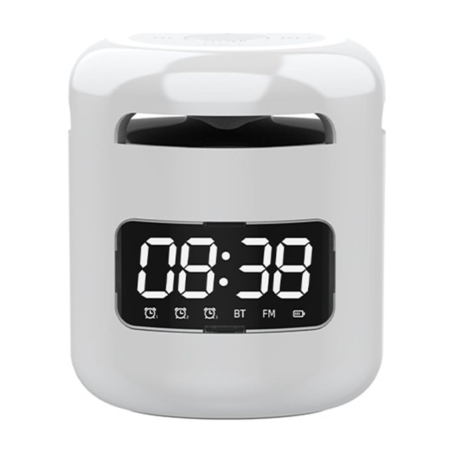 JM01 Altavoz portátil inalámbrico BT 5.0 Despertadores Altavoces inalámbricos