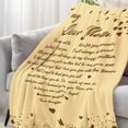 thumbnail image 4 of Birthday Gifts for Mom Mom Blanket Happy Birthday Mom for Her Gifts Throw Blankets Best Mom Ever Gifts Mom Birthday Gifts from Daughter Son Moms Birthday Gift Idea Blanket for Mom 60”x50”, 4 of 6