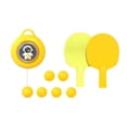 thumbnail image 1 of Entrenador de de mesa, interacción entre padres e hijos, equipo de práctica de portátil de autoentrenamiento para niñas, , Amarillo Baoblaze Entrenador de ping pong, 1 of 8