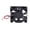 Black 50x50mm, variant on YAHHU RC Motor Engine Cooling Fan Black DC Fan Car Parts (30x30mm / 1.18x1.18 inches)