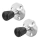 thumbnail image 5 of Uxcell Parada de Puerta Tope Protector de Pared con Punta de Goma 50mm de Largo Acero Inoxidable Cepillado Plateado 2pcs, 5 of 5