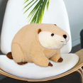 thumbnail image 4 of Juguetes de Peluche CUTICAT Cuddle & Almohadas Muñeca Simulación Animal Relleno 60cm Claro, 4 of 8