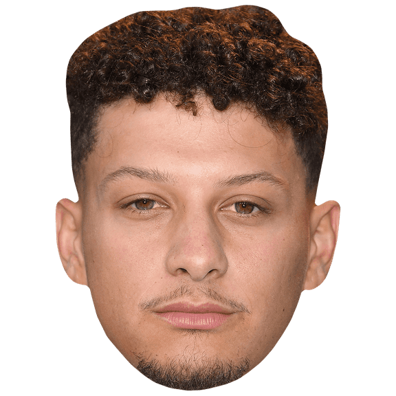 Patrick Mahomes (Goatee) Big Head.