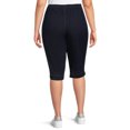 thumbnail image 2 of JMS Just My Size by Hanes Women's Plus Size Pull On 2 Pocket Stretch Capri, Sizes 0X-4X, 2 of 6