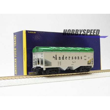 American Flyer ANDERSON'S 2 Bay Covered Hopper #188 S Gauge