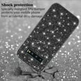 thumbnail image 4 of Compatible with Samsung Galaxy S10 Case, Glitter Sparkly Samsung S10 Phone Case with Slim Silicone Shockproof Protective Bumper Cover for Cute Girls Women (Black), 4 of 14