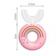 thumbnail image 2 of 4 Pack Kids Toothbrush, Food Grade Silicone Head, Lovely 360 U-Shape Toothbrush for Kids 7-12 Years Old, 2 of 5
