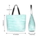 thumbnail image 5 of Fotbe Blue Bright Bolsa Tote Estética de Lona con Estampado para Mujer - Bolsa Reutilizable de Hombro Casual para Vacaciones, Compras, Trabajo y Gimnasio, 5 of 8