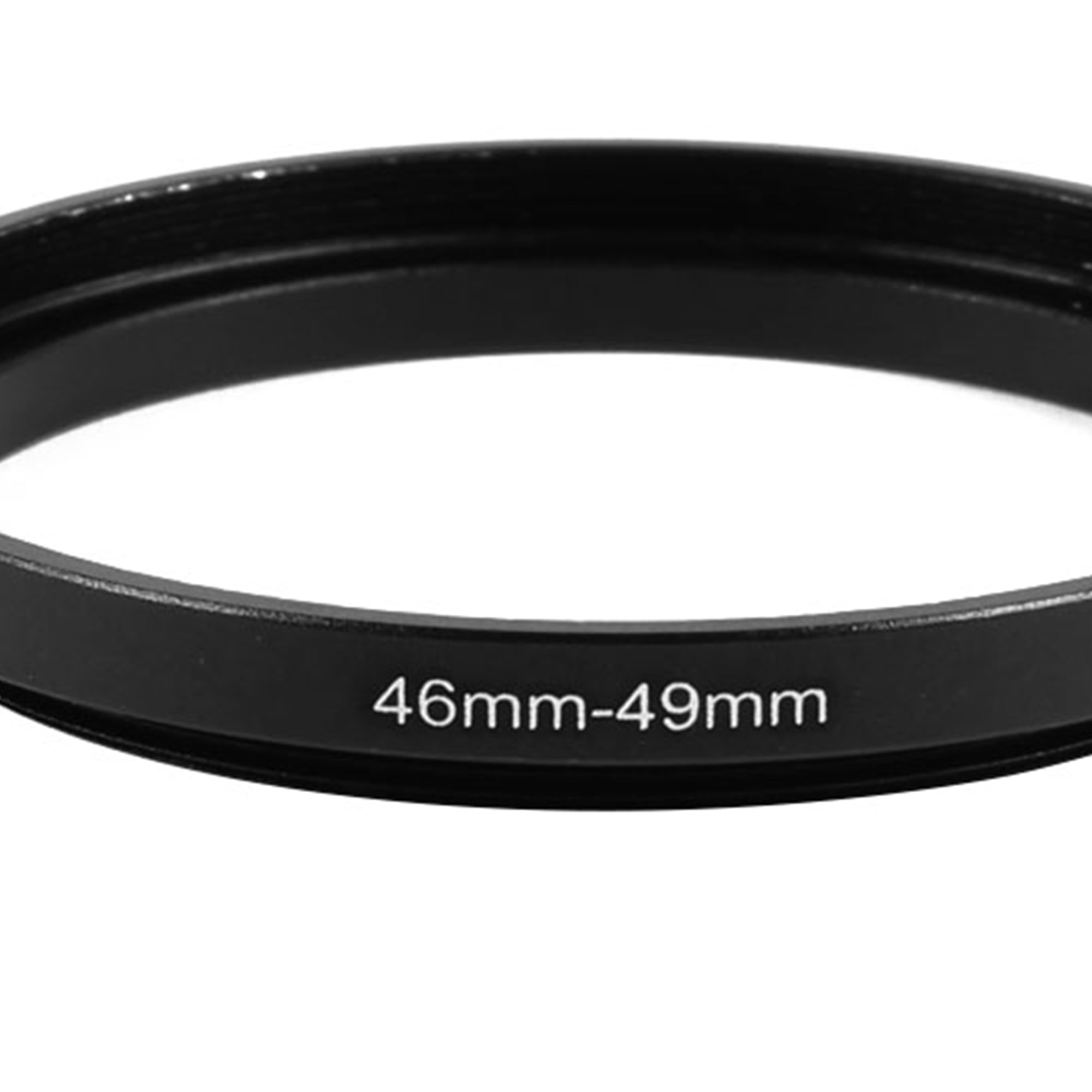 Unique Bargains 46mm-49mm 46mm to 49mm Black Step Up Ring Adapter for Camera
