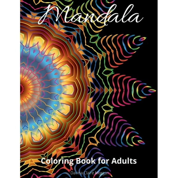 Mandala Coloring Book for Adults: Stress Relieving Mandala Designs for Adults 50 Premium coloring pages with amazing des, (Paperback)