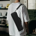 thumbnail image 4 of COMPUKAS Compact Sleek Flute Storage Bag Waterproof Oxford Cloth Pouch 1Pcs For 16-Hole Flute, 4 of 7