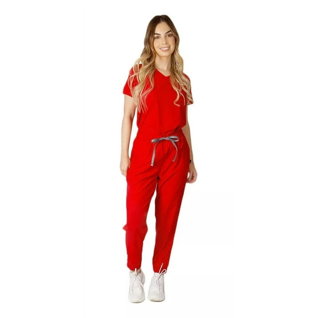 Pijama Quirurgica Conjunto Medico Anti Fluidos Jogger, Scrub