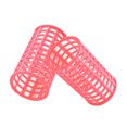 thumbnail image 5 of Women Plastic DIY Hairdressing Hairstyle Roller Curlers Clips Pink 12pcs, 5 of 5